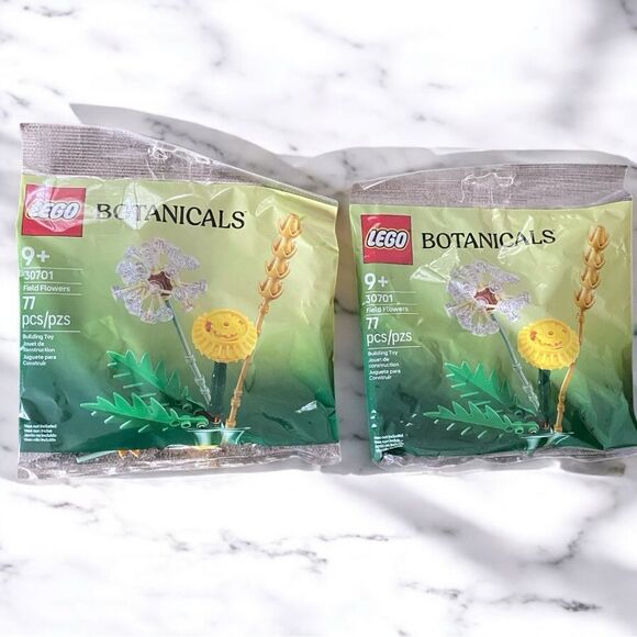 LEGO Botanicals Wildflowers Set 30701 lot of 2 - Picture 1 of 2